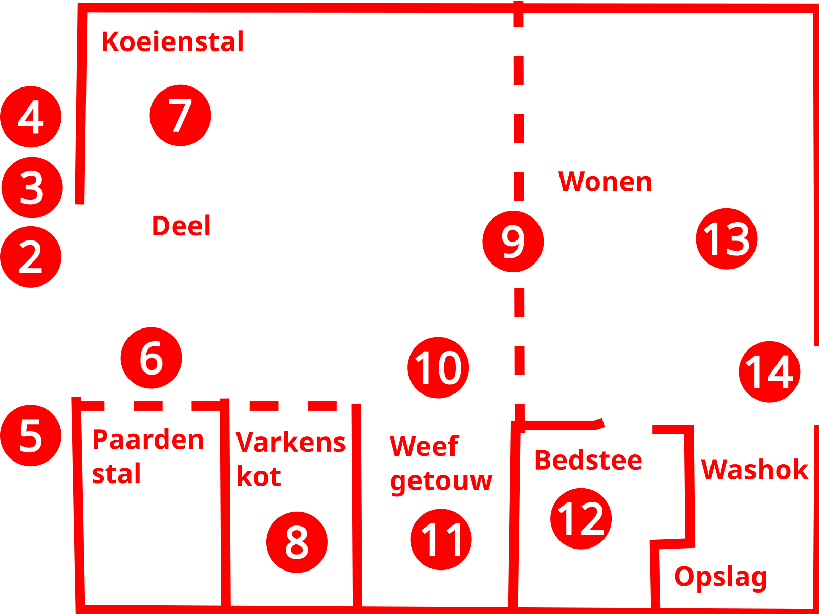 Map of the open-air venue with links to the listening points.
